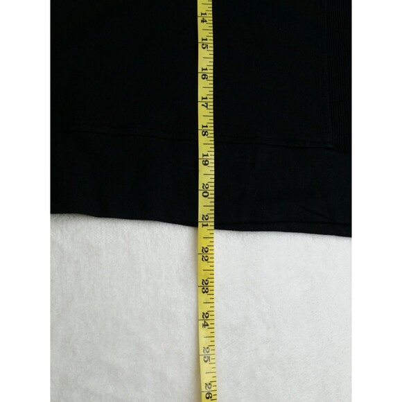 Athleta Sweatshirt Black Coaster Luxe Cowl Neck Pullover Lounge Medium M - Picture 8 of 8